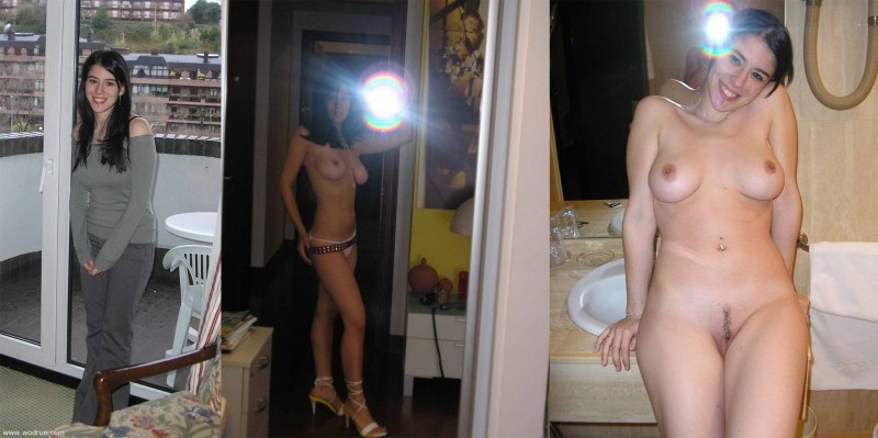 Жена одетая и раздетая ххх