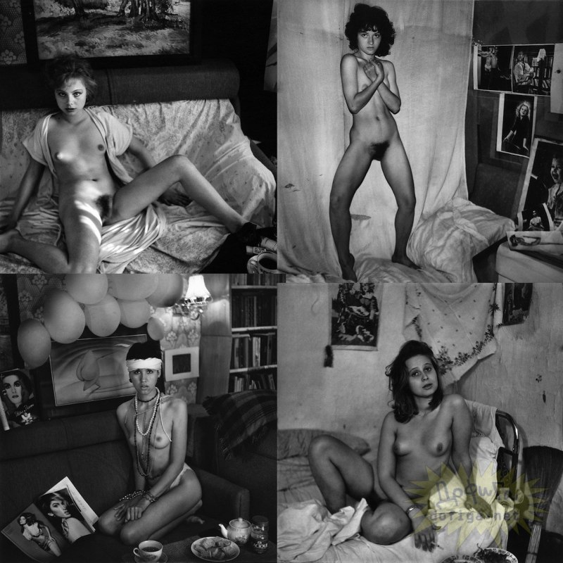 Голые женщины Любительское ретро