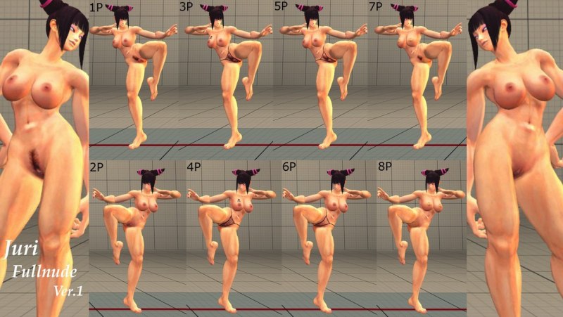 Голые моды на стрит Файтер