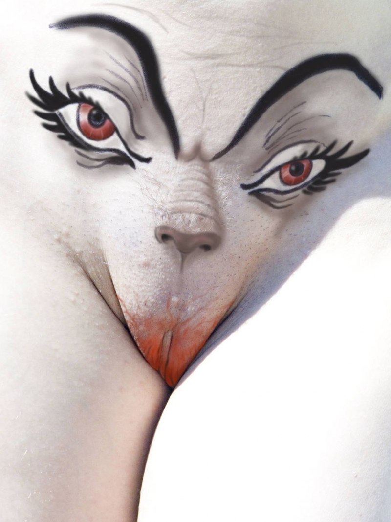 Забавные интимные стрижки