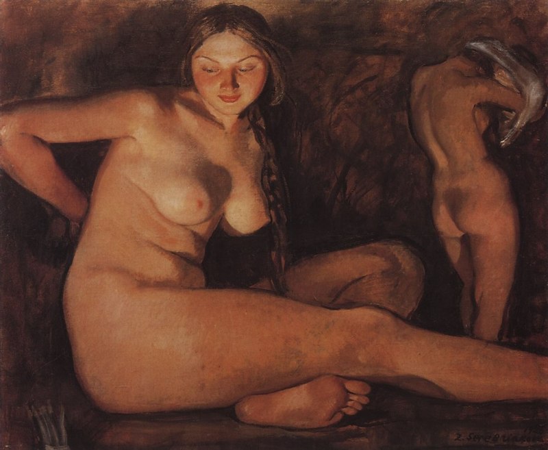 Зинаида Серебрякова баня