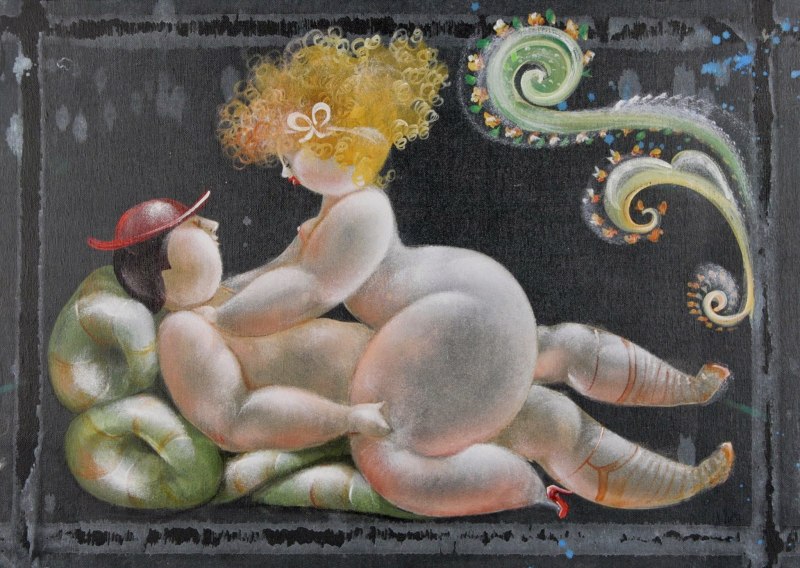 Эротические толстушки в искусстве