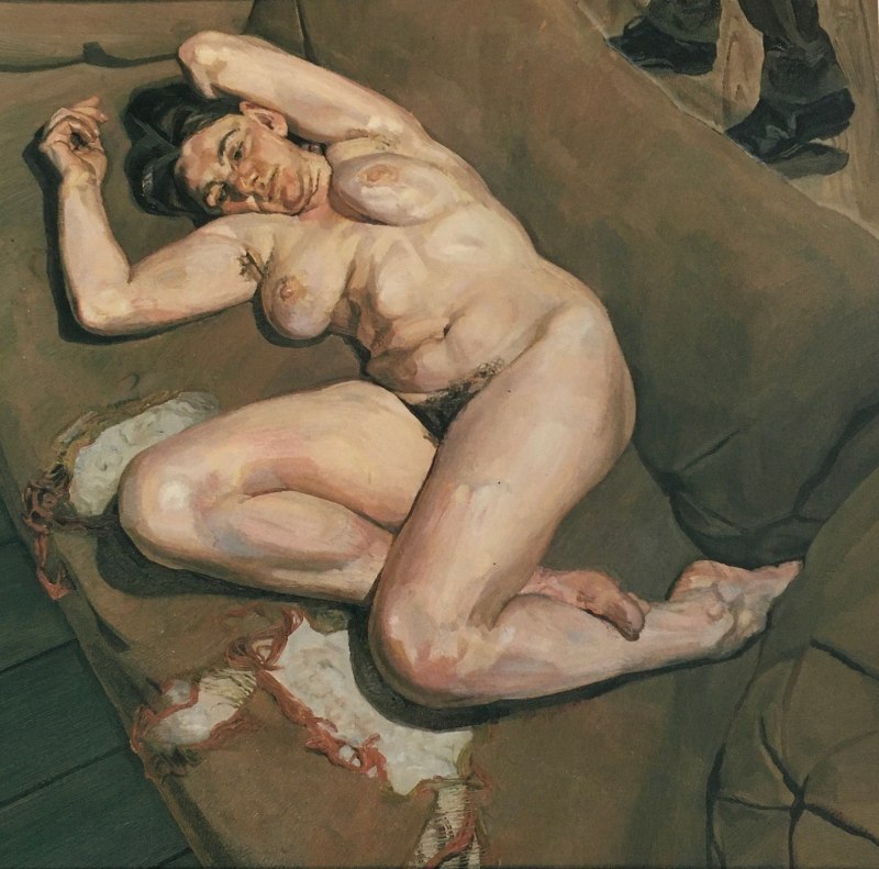 Люсьен Фрейд картины Нагота