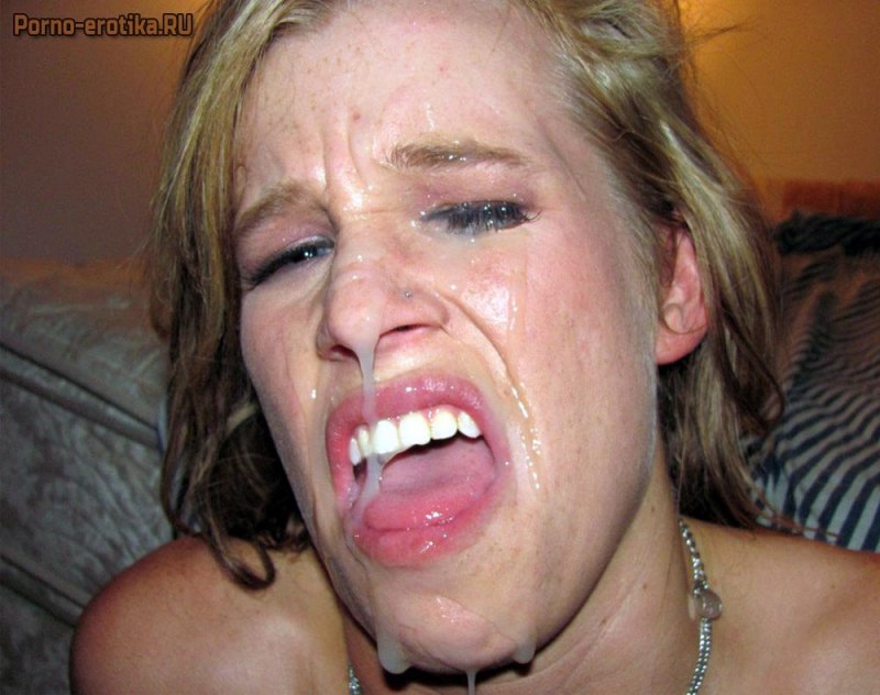 Неприятные камшоты на лицо
