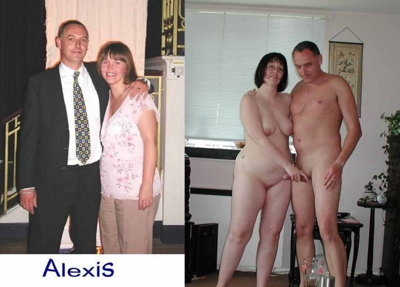 Жена раздевается перед мужем