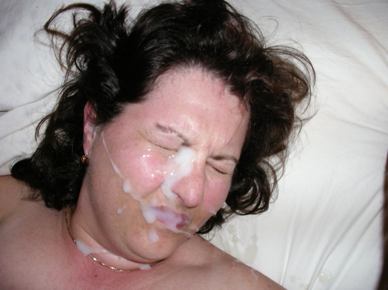 Кончают на толстые лица