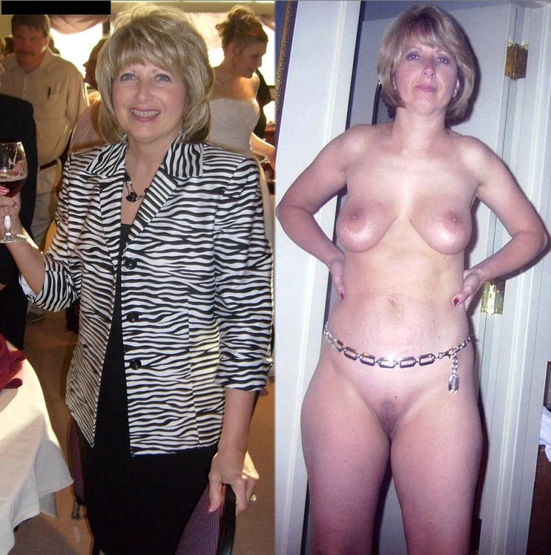 Раздетая женщина с большими