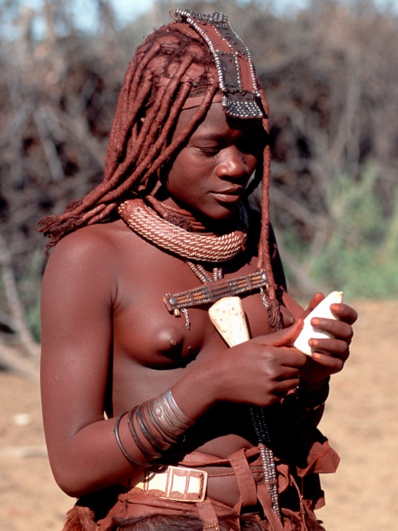 Племя Химба женщины nude