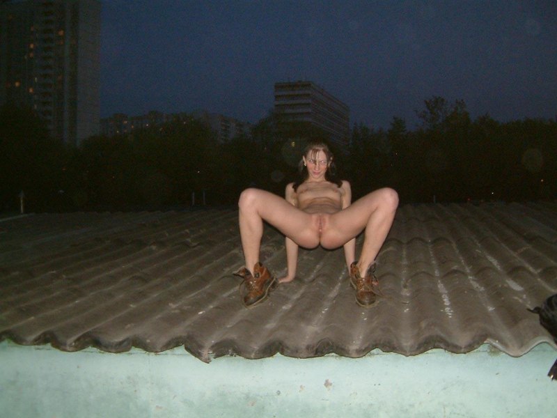 Любительское ню на даче пара