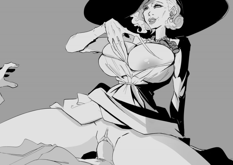 Леди Димитреску Resident Evil Village Rule 34