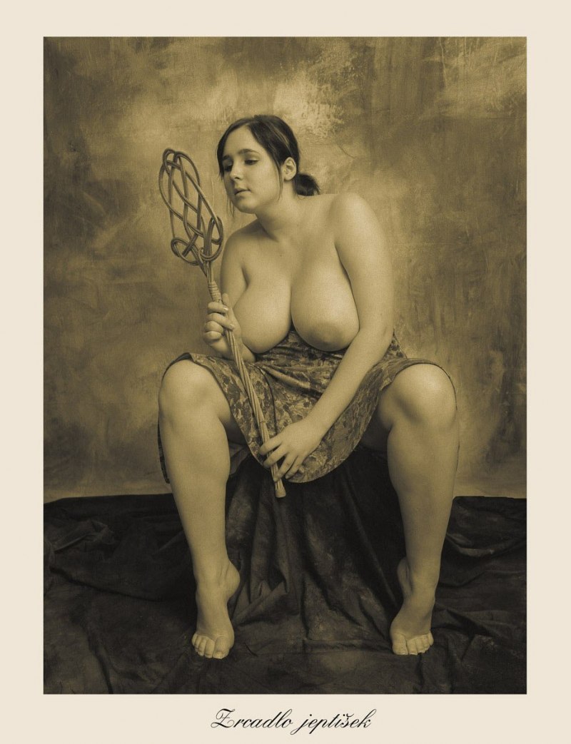 Эротические ретро рисунки толстых баб