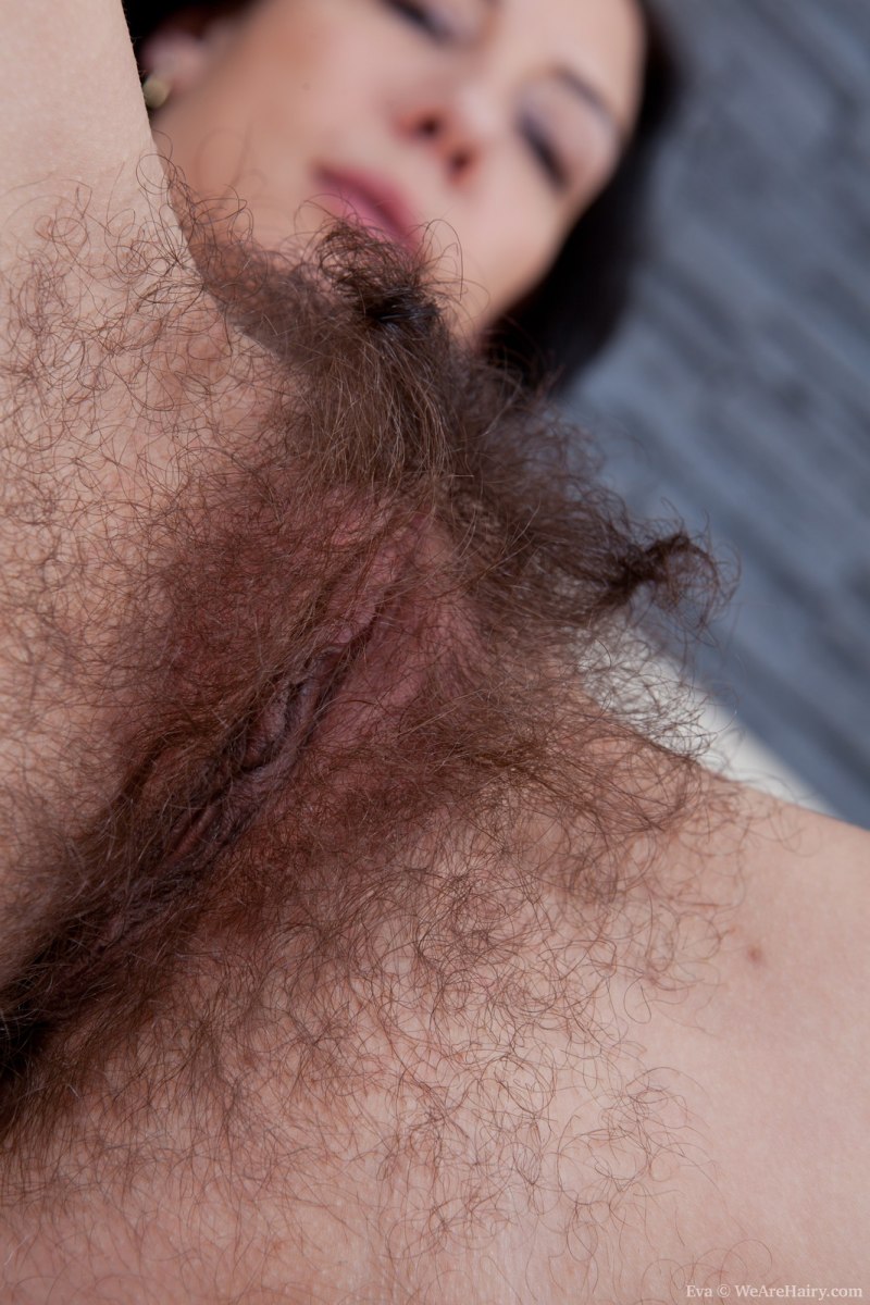Самые волосатые женские лобки