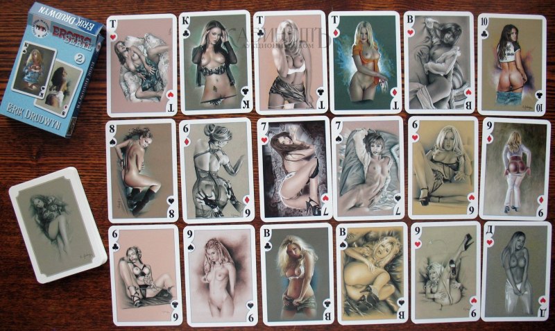 Старые игральные порнокарты
