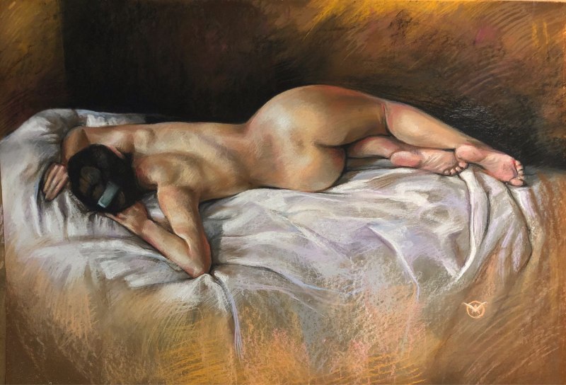 Художник nude Олег Калитеня