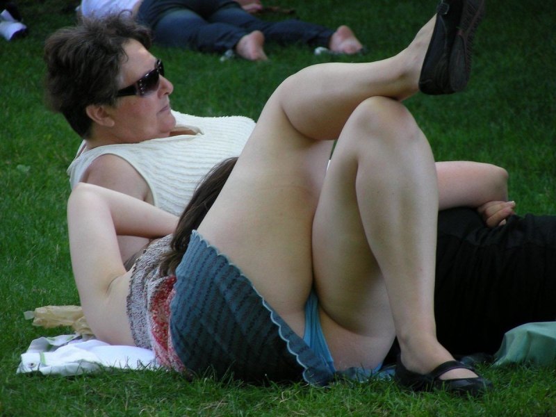 Случайно подсмотренное ню