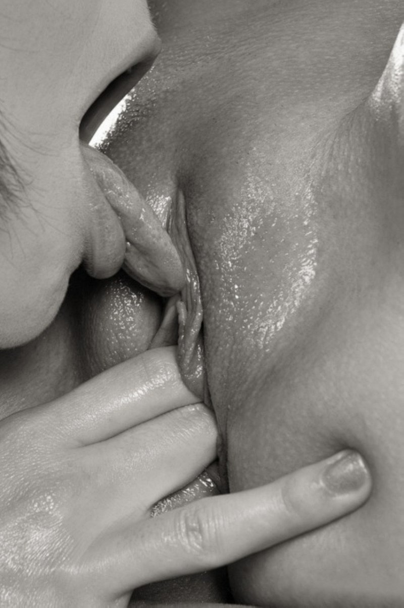 Красивый кунилингус крупно