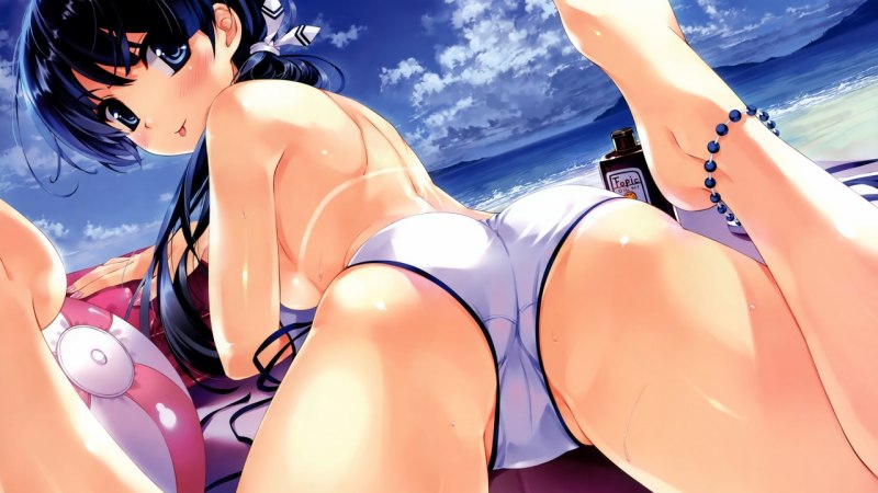 Хентай девушки в купальниках
