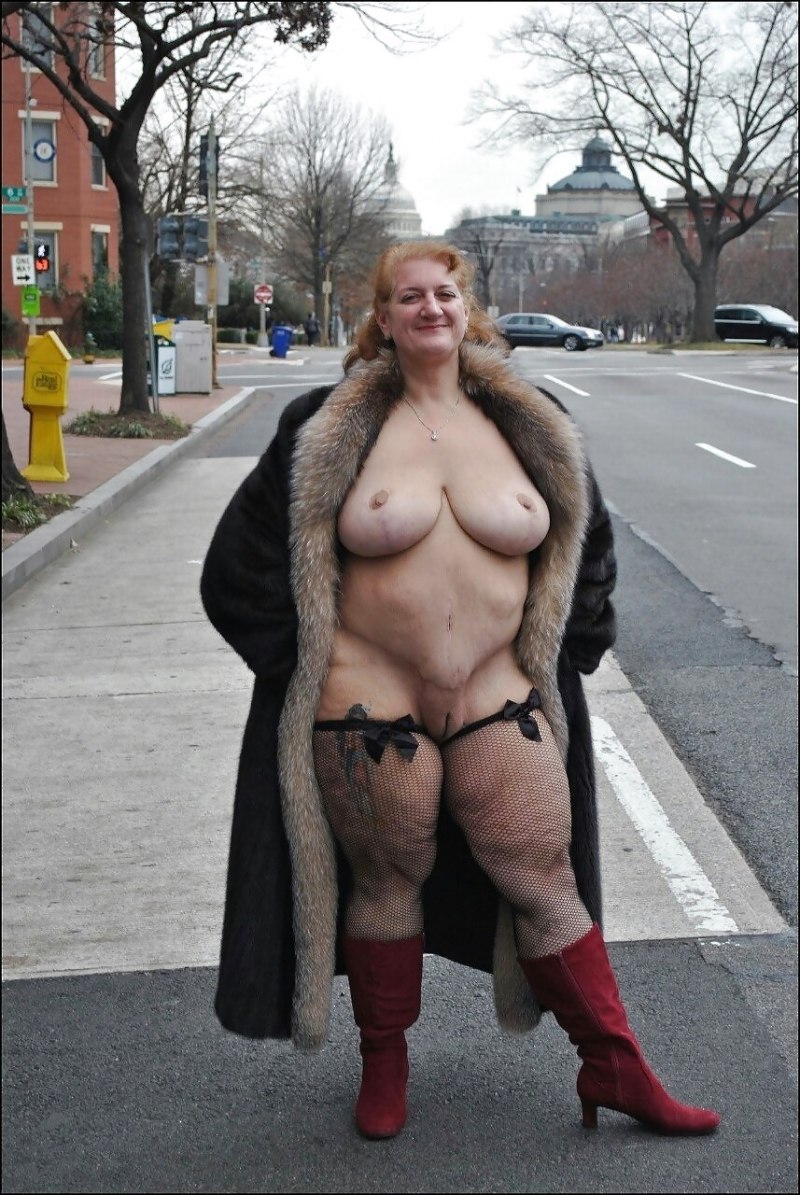 Толстые женщины эксгибиционистки