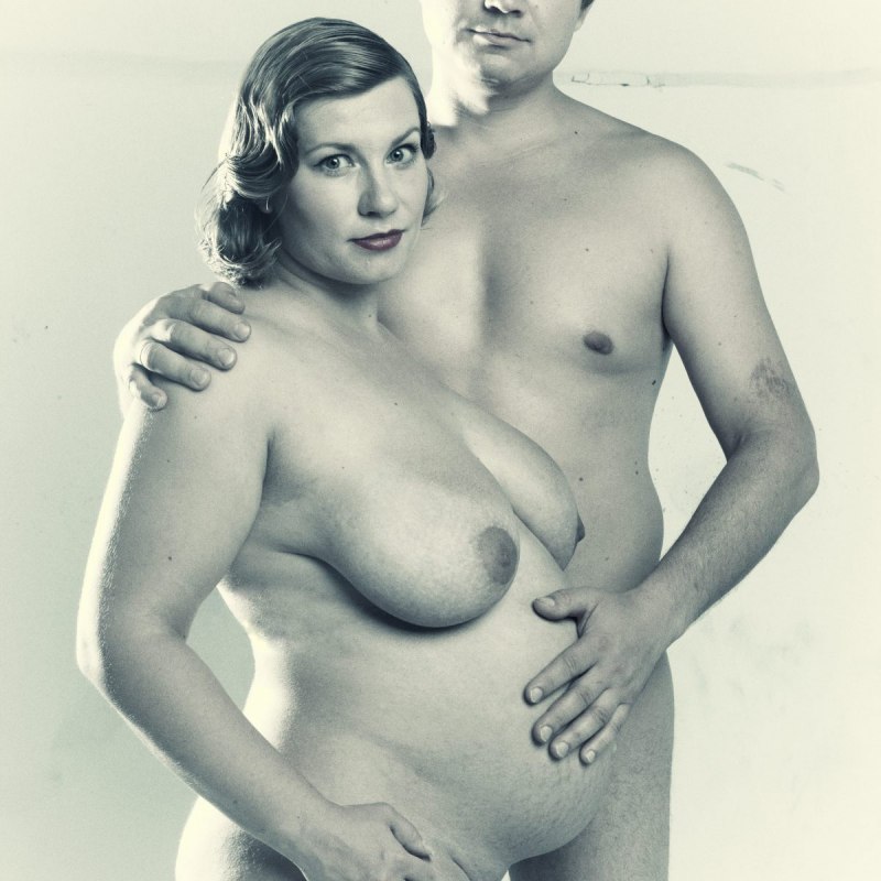 Ретро групповуха голых баб