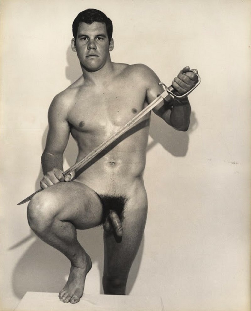 Старое черно-белое гей-порно