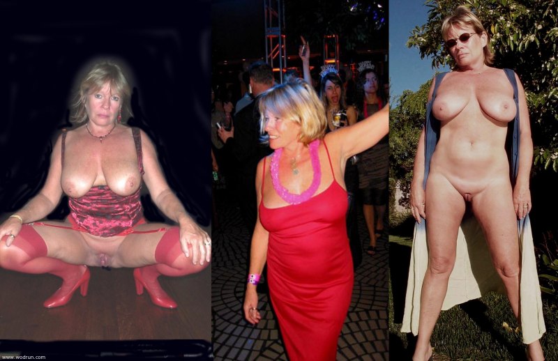 Одетые и раздетые мама и бабушка