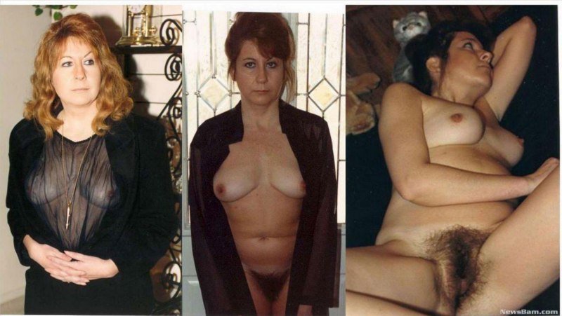 Зрелые волосатые в одежде и без