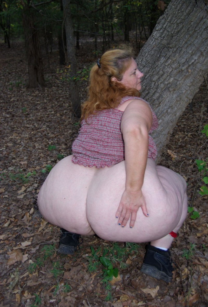 Огромные толстые задницы