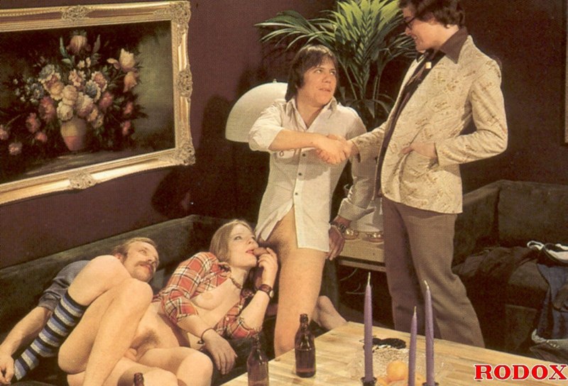 Оргии в ретро порнофильмах