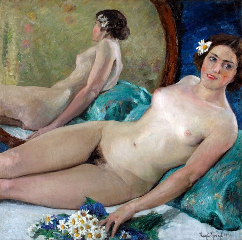 Зинаида Серебрякова баня 1926