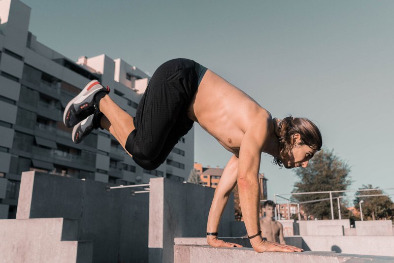 Паркур девушки