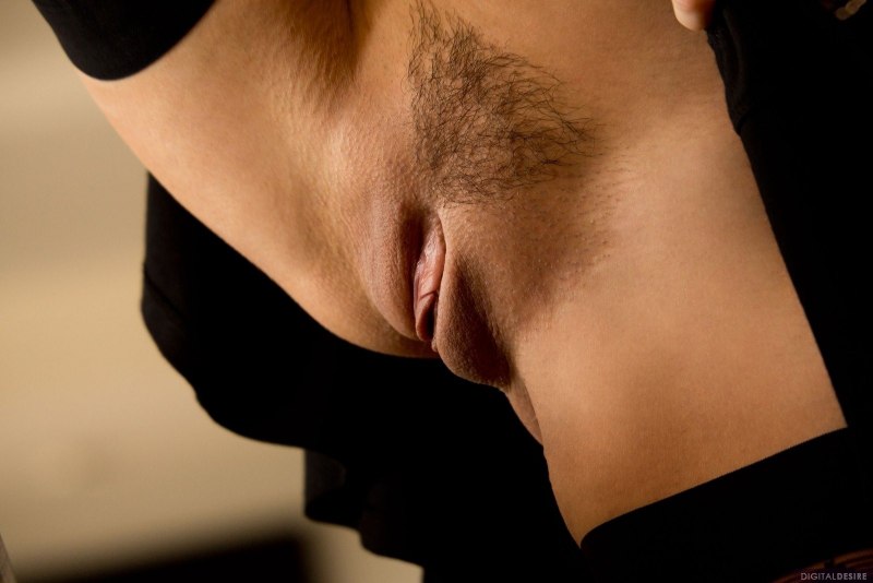 Волосатые попки брюнеток